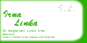 irma linka business card